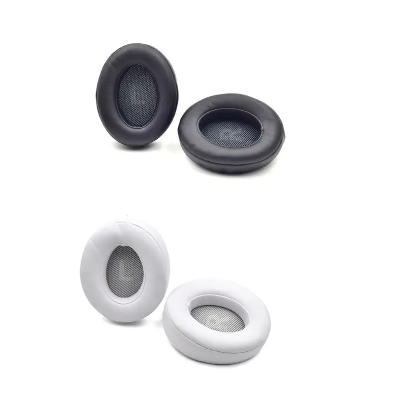 

Earphone Cushions Ear Pads Earmuff Pillow Cover Noise Canceling Wireless Headphones Sleeve for V700NXT Leather 2 Pack