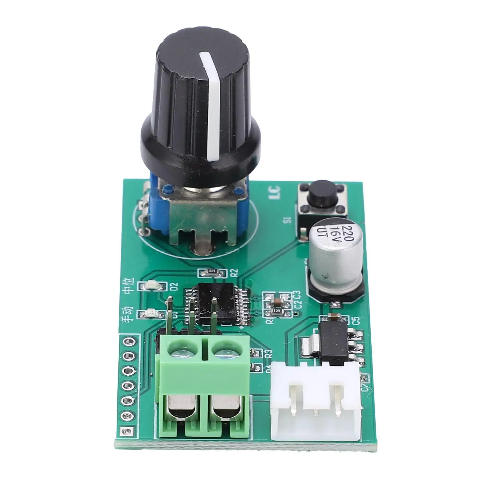 Dual Channel Servo Control Board Steering Gear Debugging Module for SG90 Machine Control System