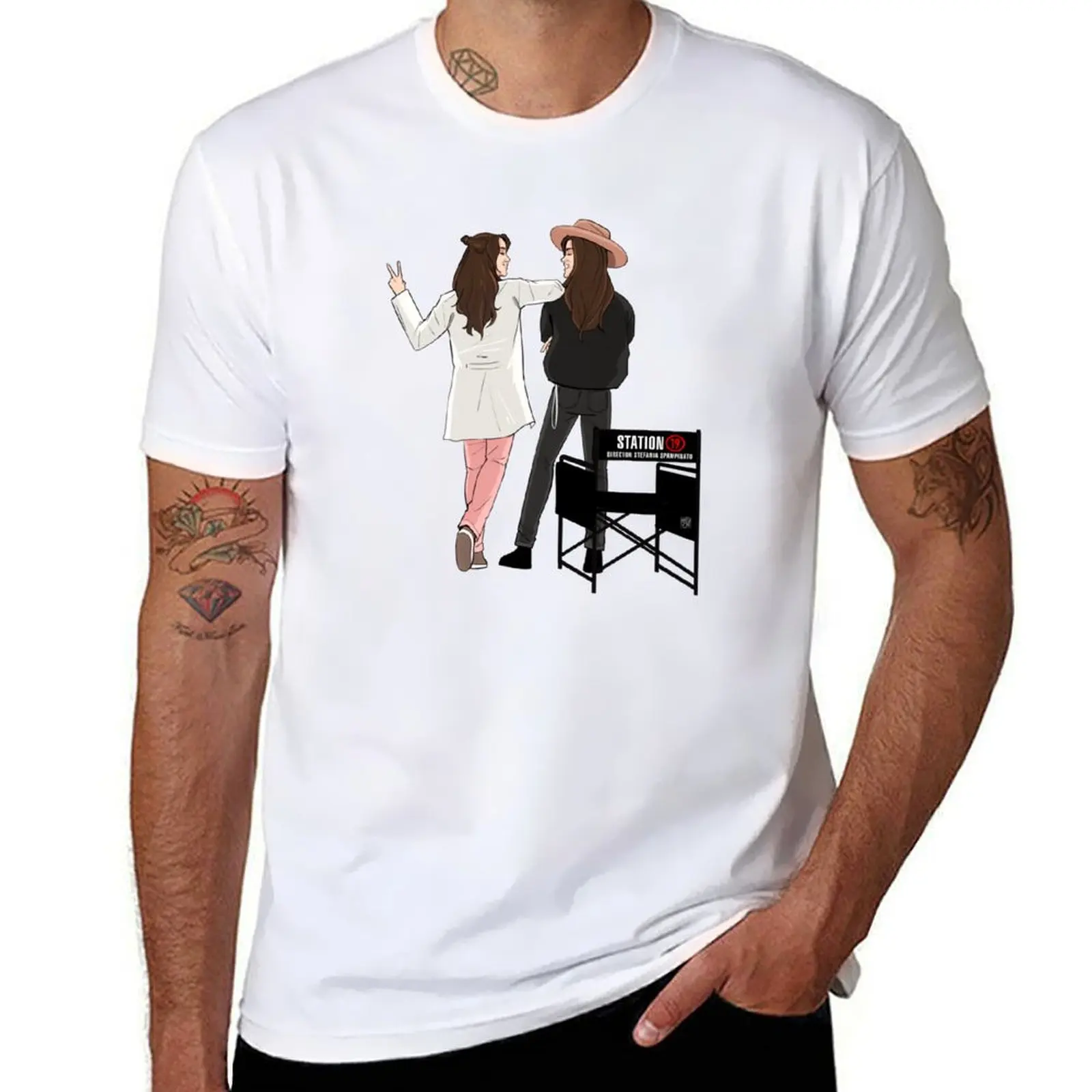

Tribute TVDirector Debut Spampi T-Shirt Casual Fashion Short Sleeve Cotton T-Shirt