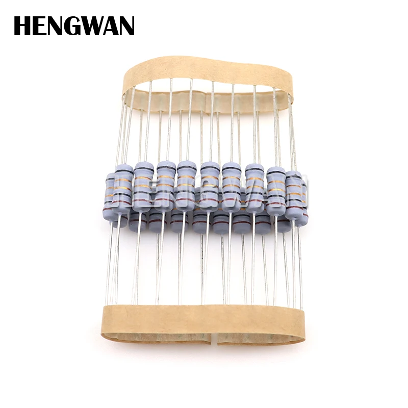 20pcs 1W 5% Wire Wound Resistor Fuse Winding Resistance 0.1R 0.33R 1R 2.2R 3R 4.7R 5.1R 6.8R 10R 22R 68R 100R 200R 510R 0.1 ohm