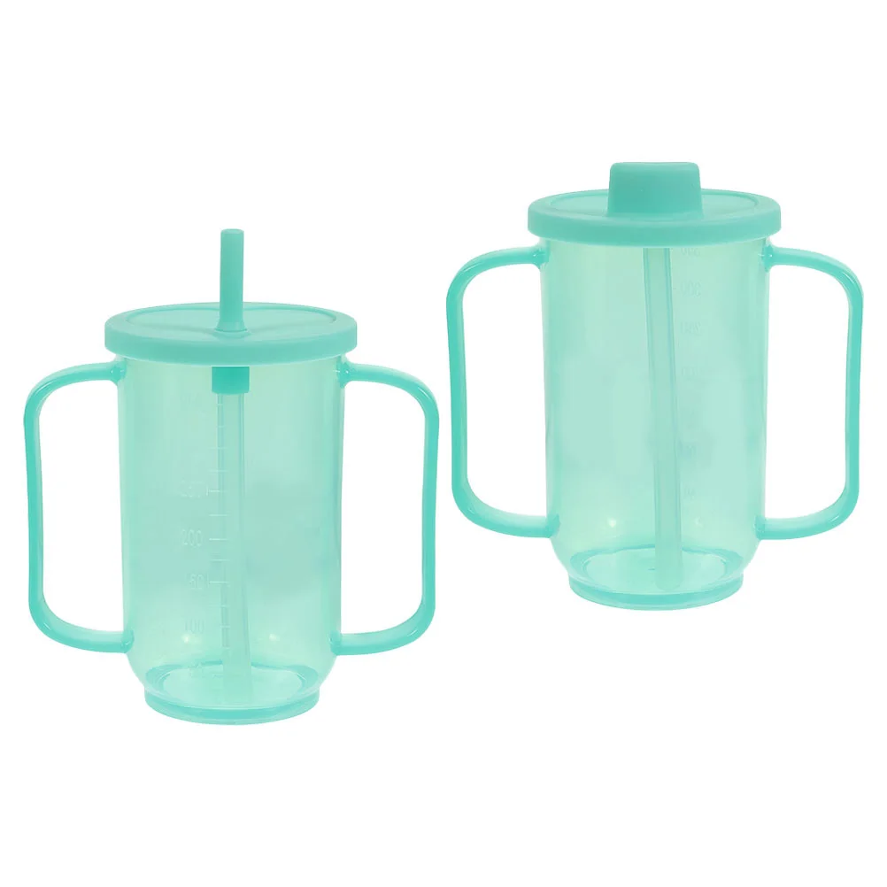 

2 Pcs Maternity Nursing Cup Baby Hospital Plastic Sip Cups for Adults Spill Proof
