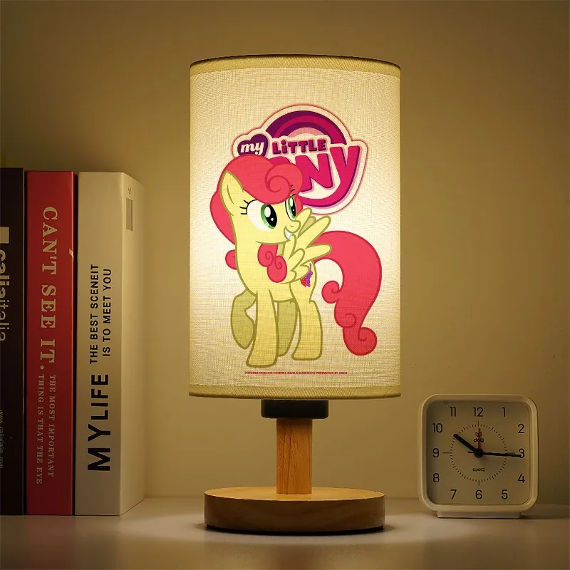 Twilight Sparkle Pinkie Pie Leuke Creatieve Cartoon Slaapkamer Zacht Licht Oogbescherming Bureaulamp Nachtlampje Tafelblad Ornament Cadeau
