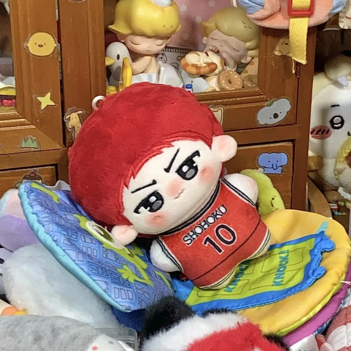 10 Cm Anime Sakuragi Hanamichi Rukawa Kaede Cosplay COSTUME peluche poupée dessin animé vêtements habiller coton poupées enfants en peluche jouet