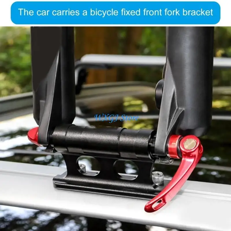 37JE 20x110mm Quick Release Thru Axles Bicycles Carriers Bracket Bicycles Fork Mount Car Carry Rack Cycling Accessories