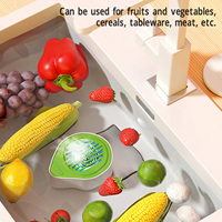 Capsule Shape Fruit Vegetable Washing Machine Household Food Purifier Cleaner ABS Eco-Friendly Kitchen Tool