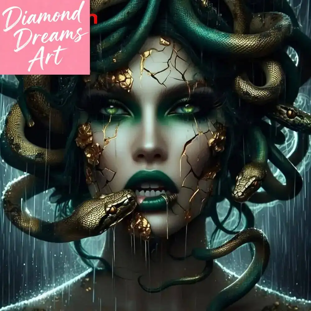 Frameless, Diamond Mosaic Full Square Round Woman Portrait Diamond Painting New Collection Embroidery Kits Cross Stitch Wall Art