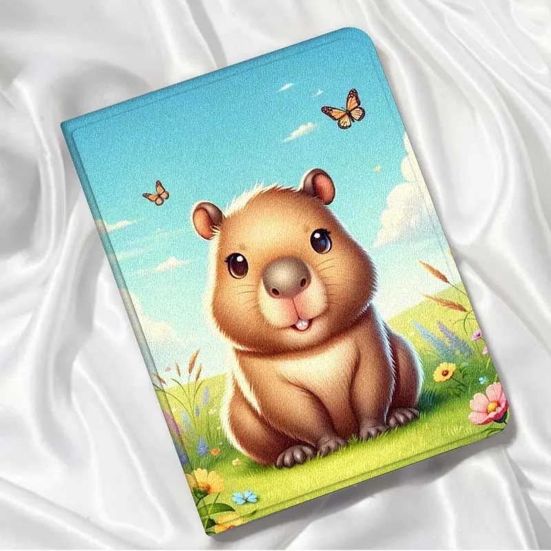 

Capybara Cartoon Colorful For Xiaomi Redmi Mi Pad 4 5 6 6s 7 7s SE Pro 2 11 Plus Max 12.4 11 11.2 12.5 8.7 inch Tablet Case