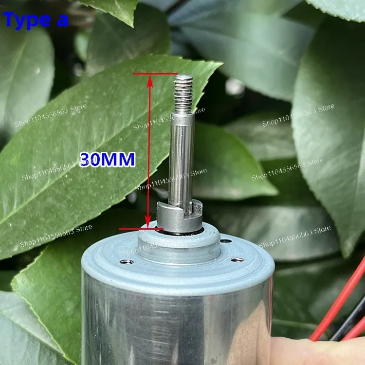 Motor sin escobillas CC, motor pequeño de alta velocidad, gran par DC12V-24V