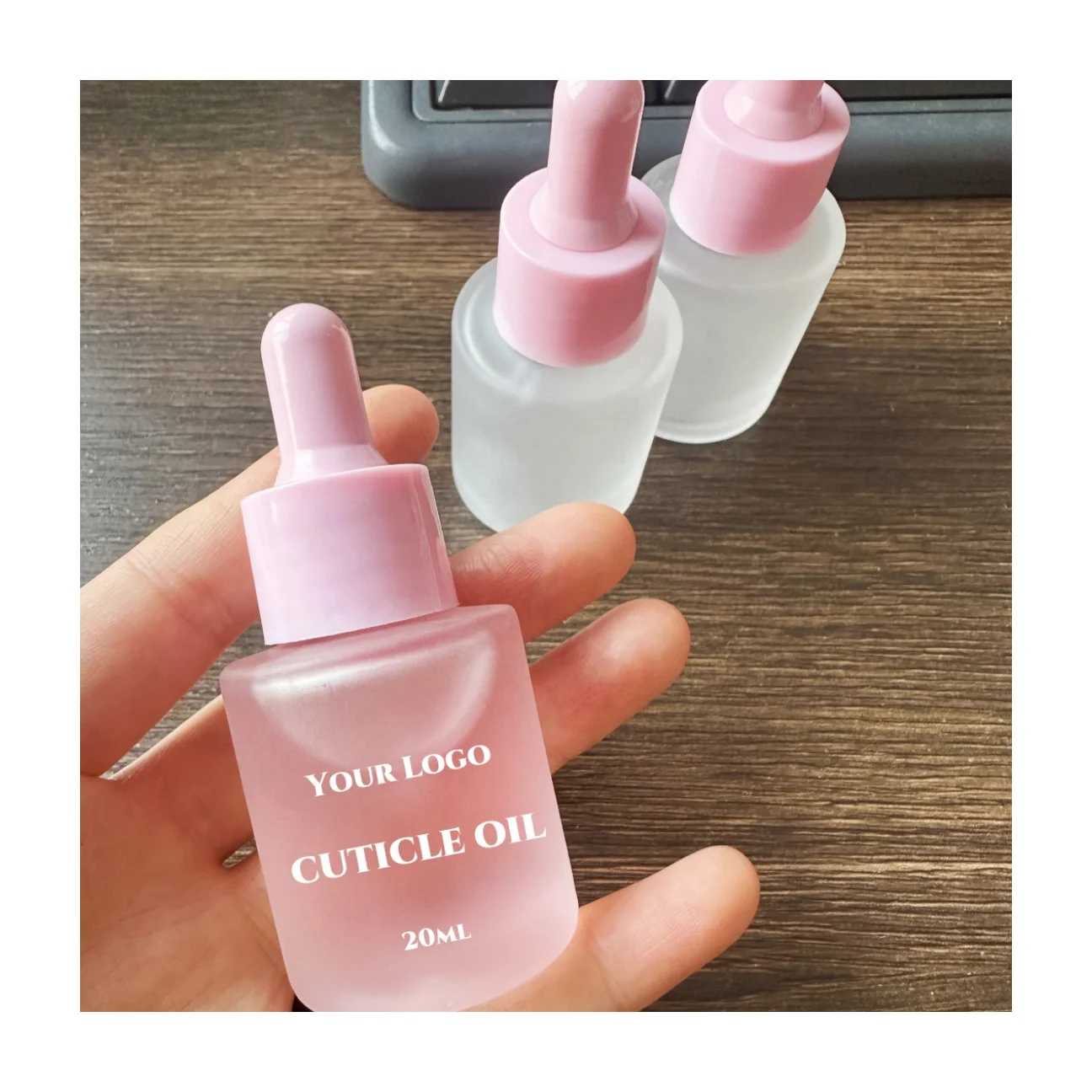 Hurtownia matowych szklanych płaskich butelek z zakraplaczem 20/30/40/50/60/80/100 ml na olej, perfumy, serum, puste butelki podróżne na kosmetyki do pielęgnacji skóry.