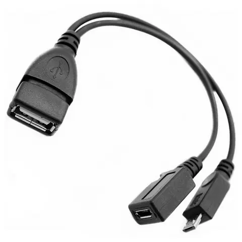 Fire Tv 3 또는 2세대 Fire Sticks용 USB 포트 터미널 어댑터 마이크로 USB 인터페이스 Otg 케이블 Android Windows에 적용 가능