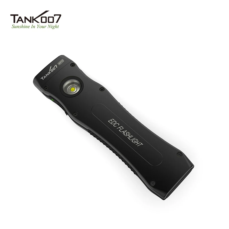 

TANK007 EDC Flashlight Dual Light Source Portable Magnetic Rechargeable Torch 1100lm for Indoor & Outdoor Lighting Camping WF02