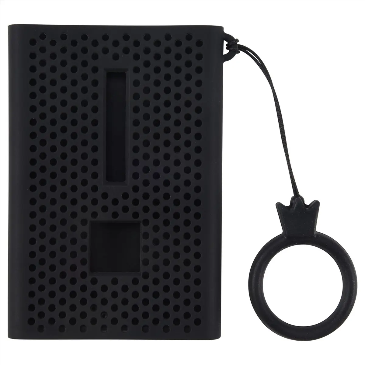 A72Z Storage Travel Case Silicone Protective Cover for T7 Press Portable SSD External Solid State Drives