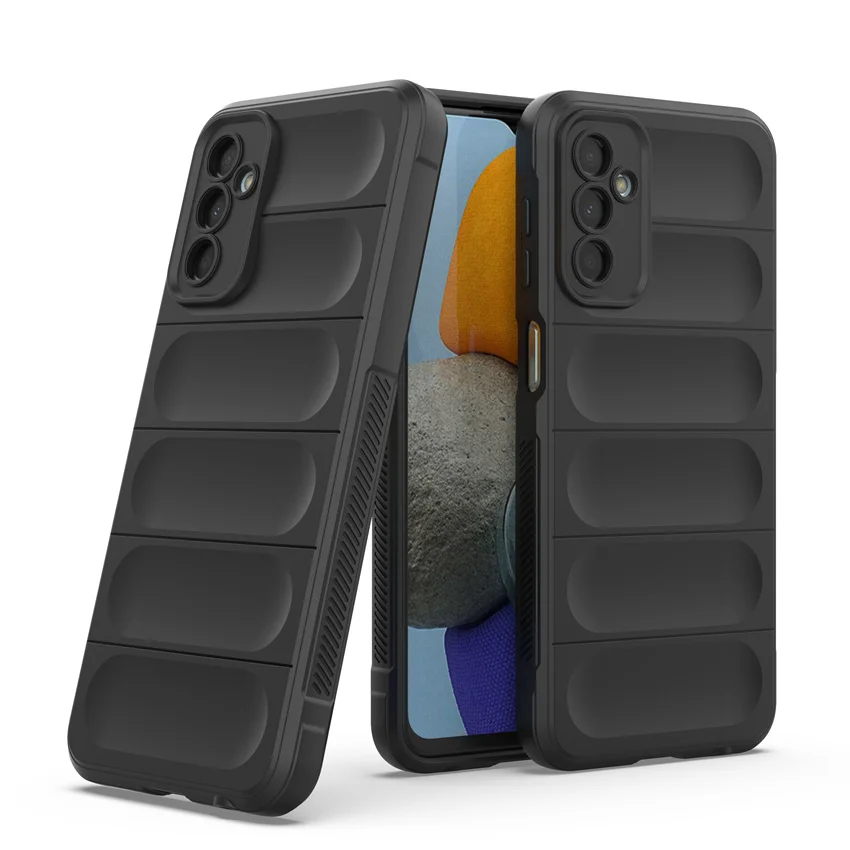 Samsung Galaxy M13 M14 Shockproof M33 M34 M52 M54 M55 M23 F13 F14 F15 F23 5G sıvı silikon arka kapak korumak