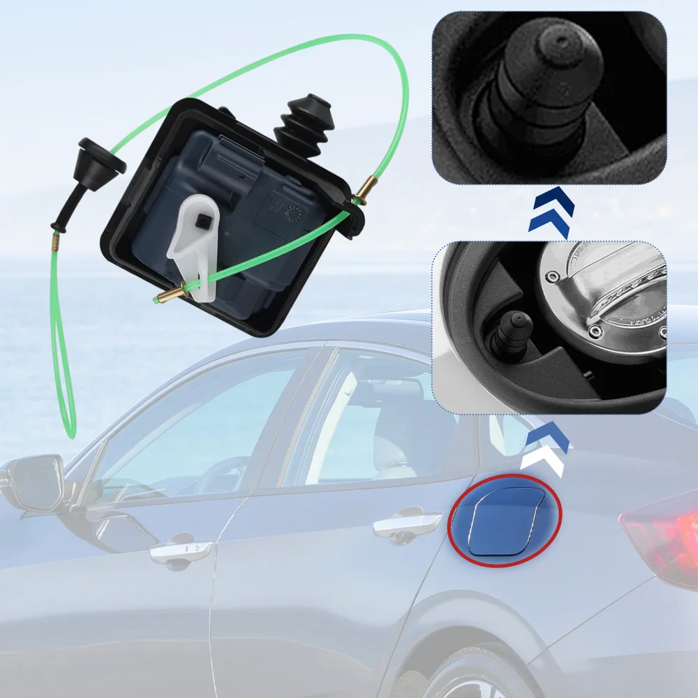 74700-TBA-A02 Car Fuel Lid Actuator Door Assembly for Honda Civic 2016 2017 2018 2019 2020 2021 New accessories view 3
