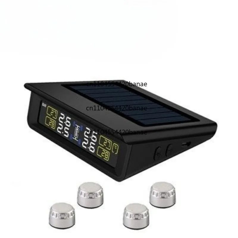 Solar car tire pressure monitor T86 external, built-in TPMS wireless high-precision communication