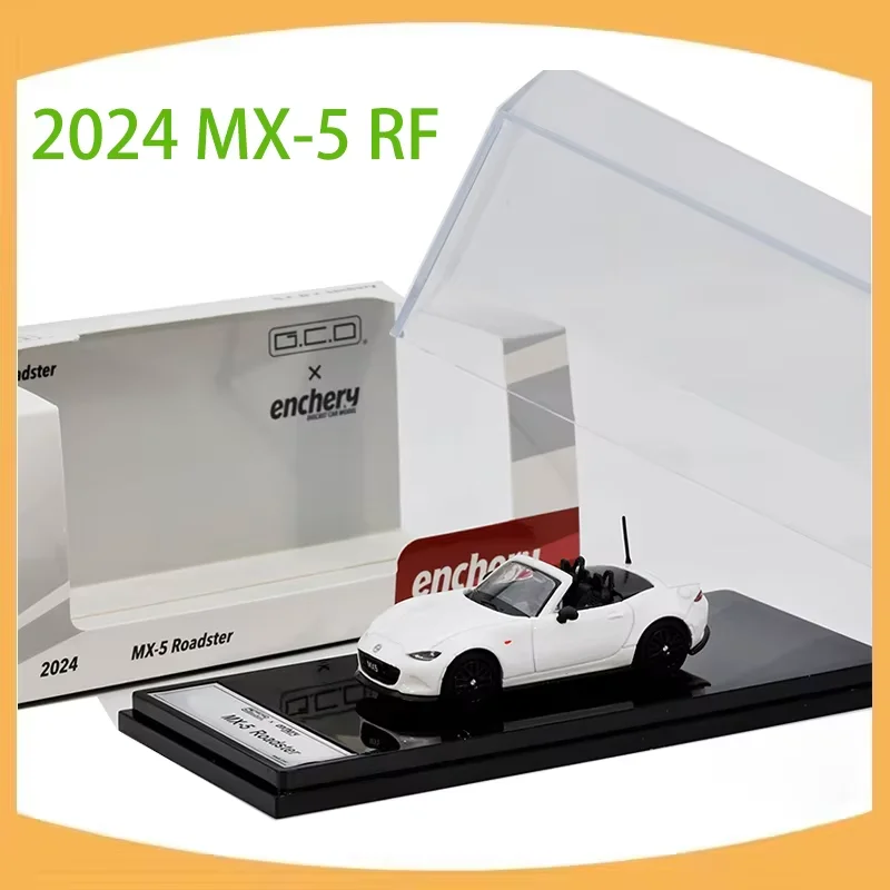 

Предзаказ: Коллекционная модель автомобиля GCD 1:64, 2024 MX-5 RF, из сплава, статическая, для декора, праздничные подарки, игрушки, сувениры