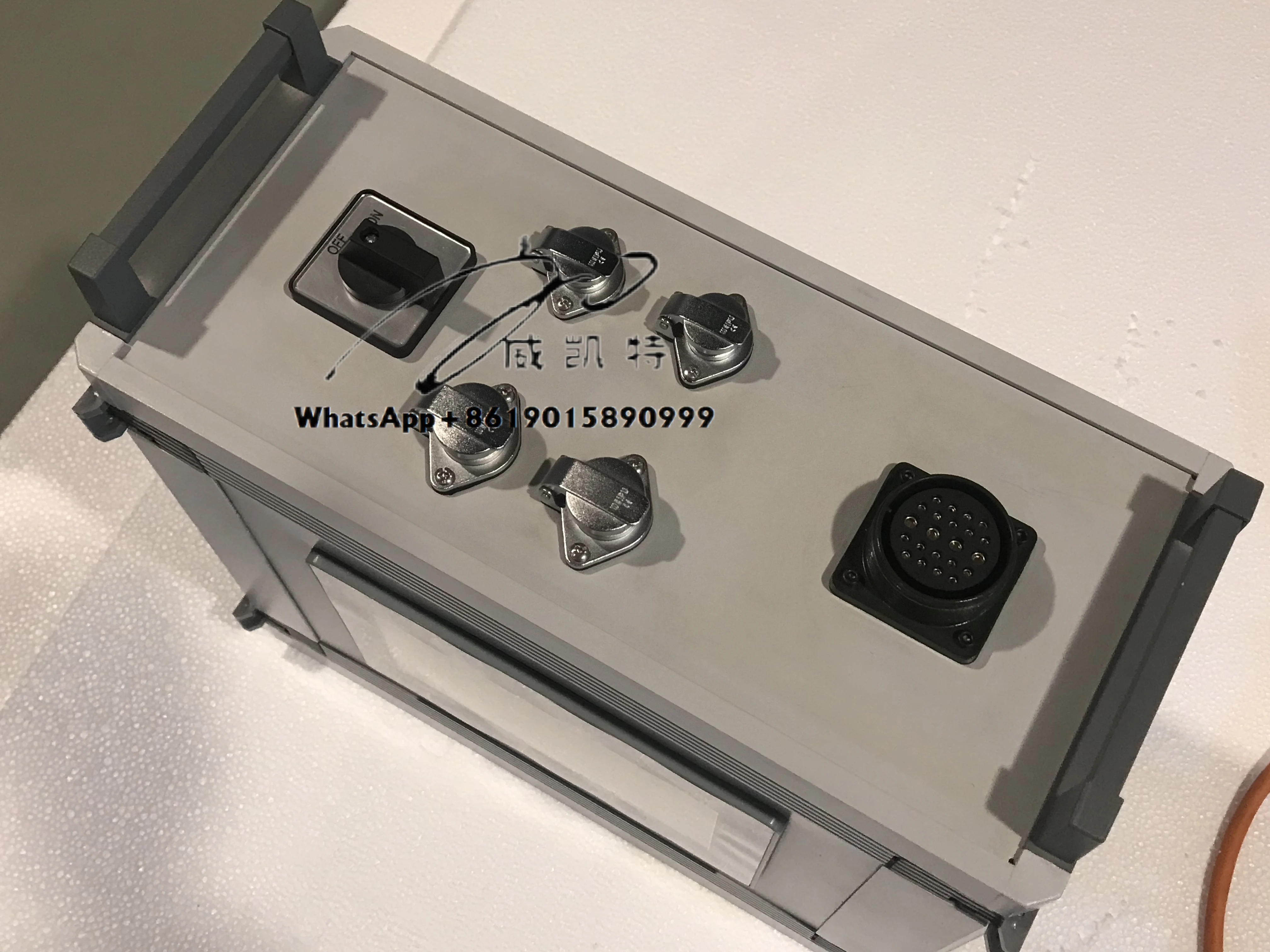 4th Axis CNC Rotary Table Parts PLC Controlled Single Axis Controller Touchscreen