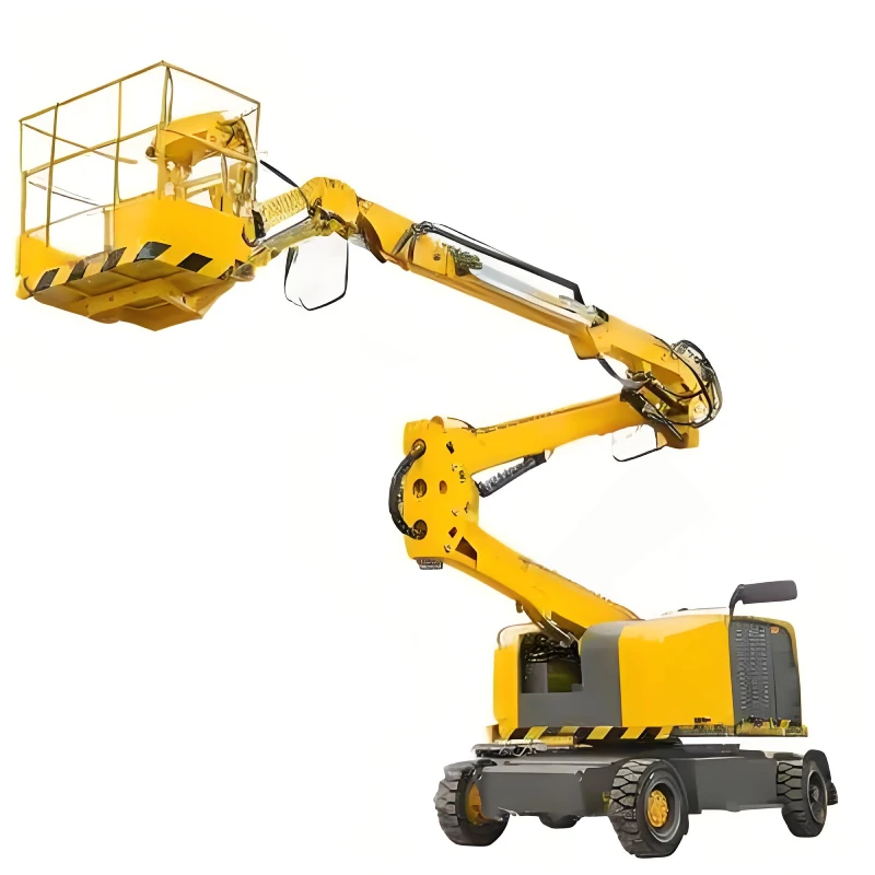 Factory Construction Work Curved Arm Telescopic Machine Self-propelled Telescopic Boom Elevator Safe and Durable