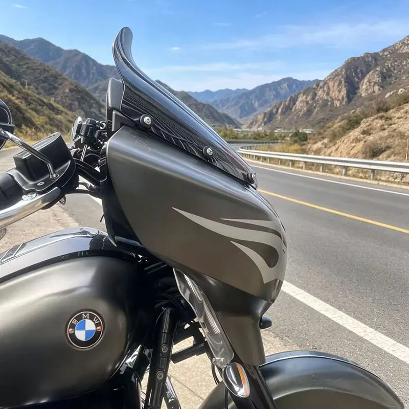FOR BMW R18 Motorcycle Windscreen Windshield Intercontinental Traveler Modification Competition Model  Deflector Accessories