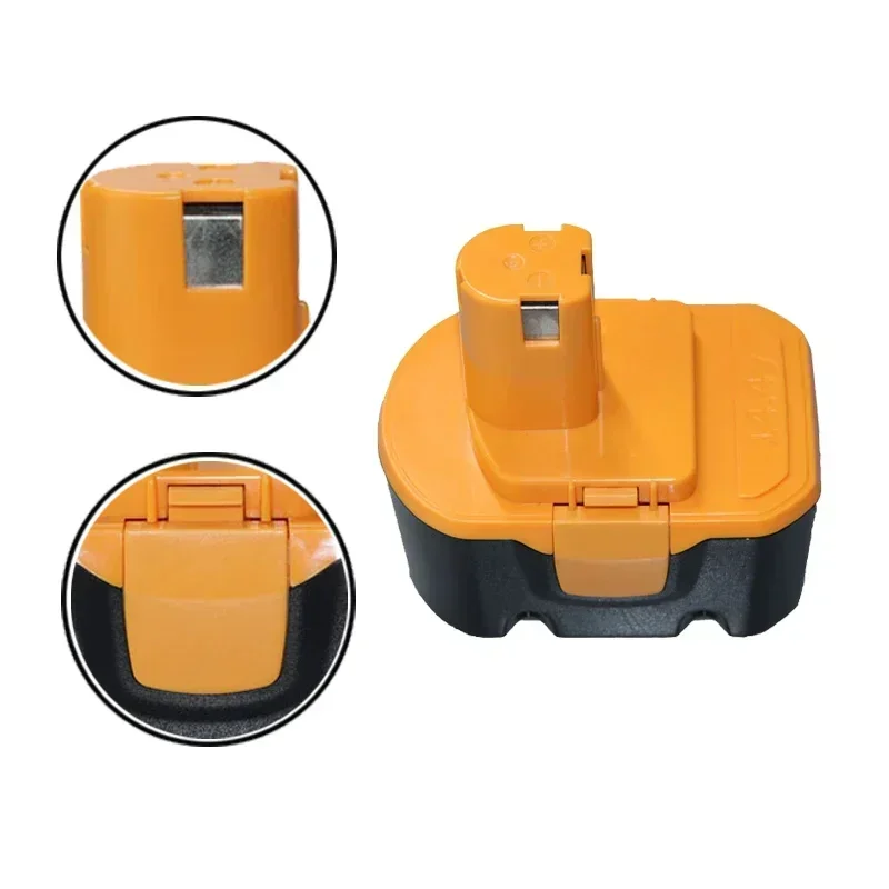 14.4V 6800mAh For Ryobi Battery SaftSafety Compatible R10521 RY6201 RY6202 130224010 130224011 130281002 1400144 1314702
