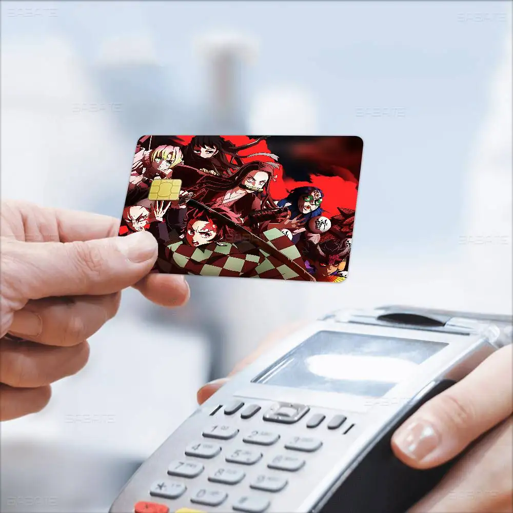 اليابانية شيطان القاتل أنيمي الكرتون الدب الجلد ملصق فيلم الشريط الحال بالنسبة لبطاقة الخصم الائتمانية الكبيرة الجانب الأمامي