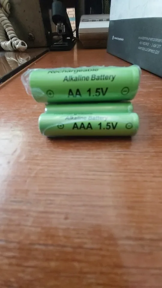 

AAA and AA Rechargeable Batteries USB Lithium-ion 3400mWh 1.5V AA Rechargeable Batteries+800mWh 1.5V AAA Battery+ Type-C Cable