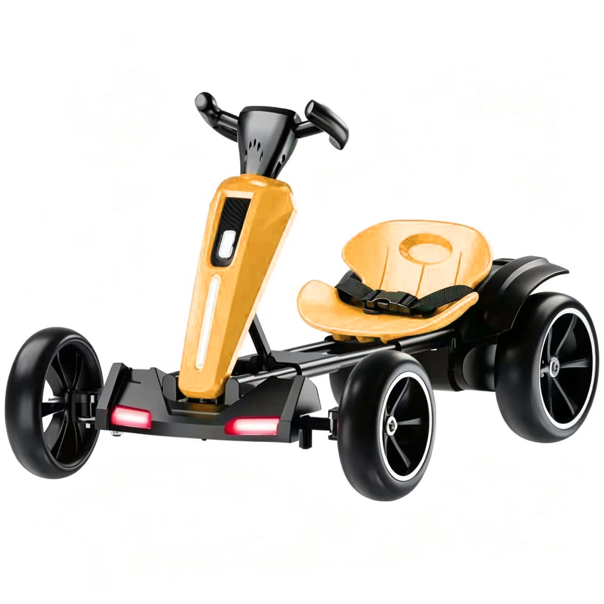 

Kids Electric Ride On Toy 12V Go Kart with EVA Tires