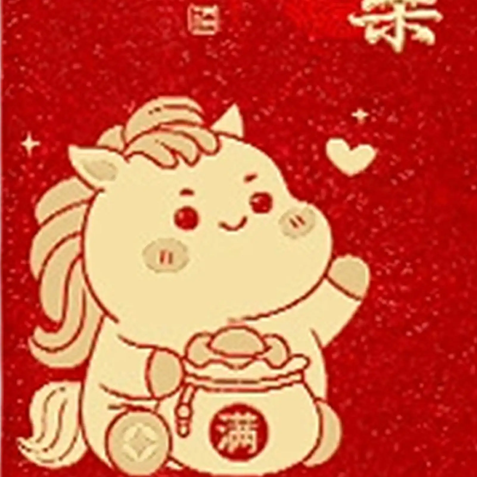 مظاريف المال رقائق الذهب النقش التقليدية القمرية الجديدة 2026 المغلفات الحمراء للزواج المشاركة عيد ميلاد الربيع