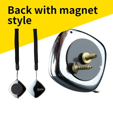 Tajima 1001 Mini-serien Bergsklättring Nyckelringsrem Magnetmåttband 1m 2m 3m Liten Linjal Japan 8 best sales meter tajima - №8