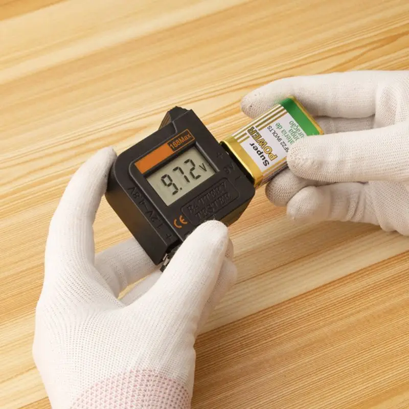 Skuteczny kontroler testu baterii 168Max cyfrowy tester baterii litowej dla AA AAA Drop Shipping