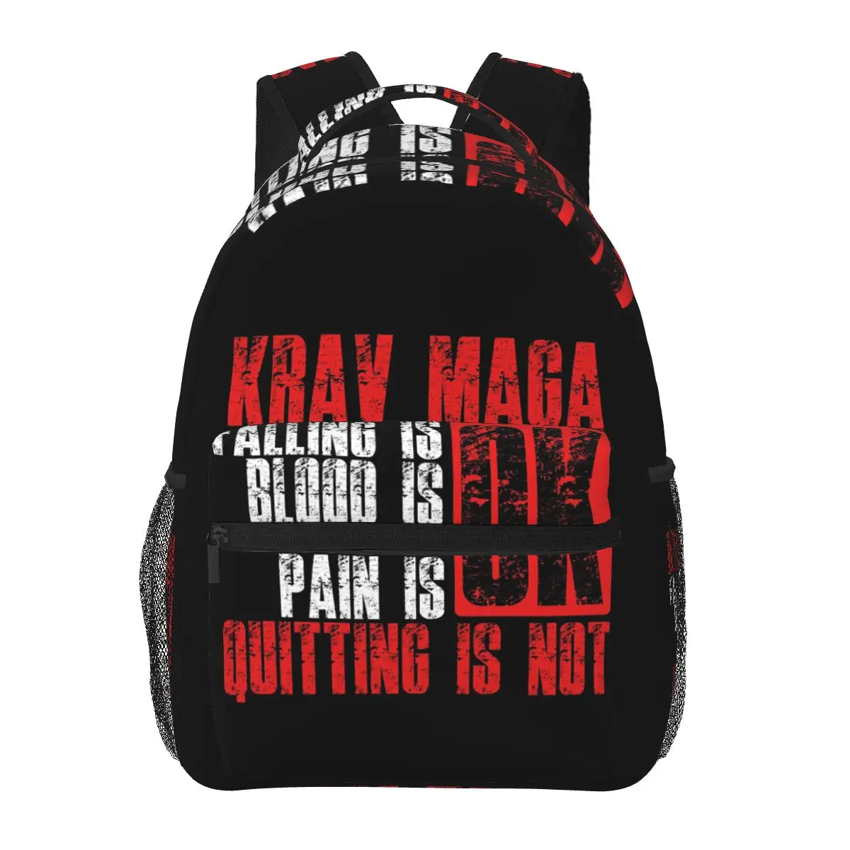 Krav Maga Training Mixed Martial Arts Combat Sports Backpacks Boys Girls Bookbag Children School Bags Rucksack Shoulder Bag