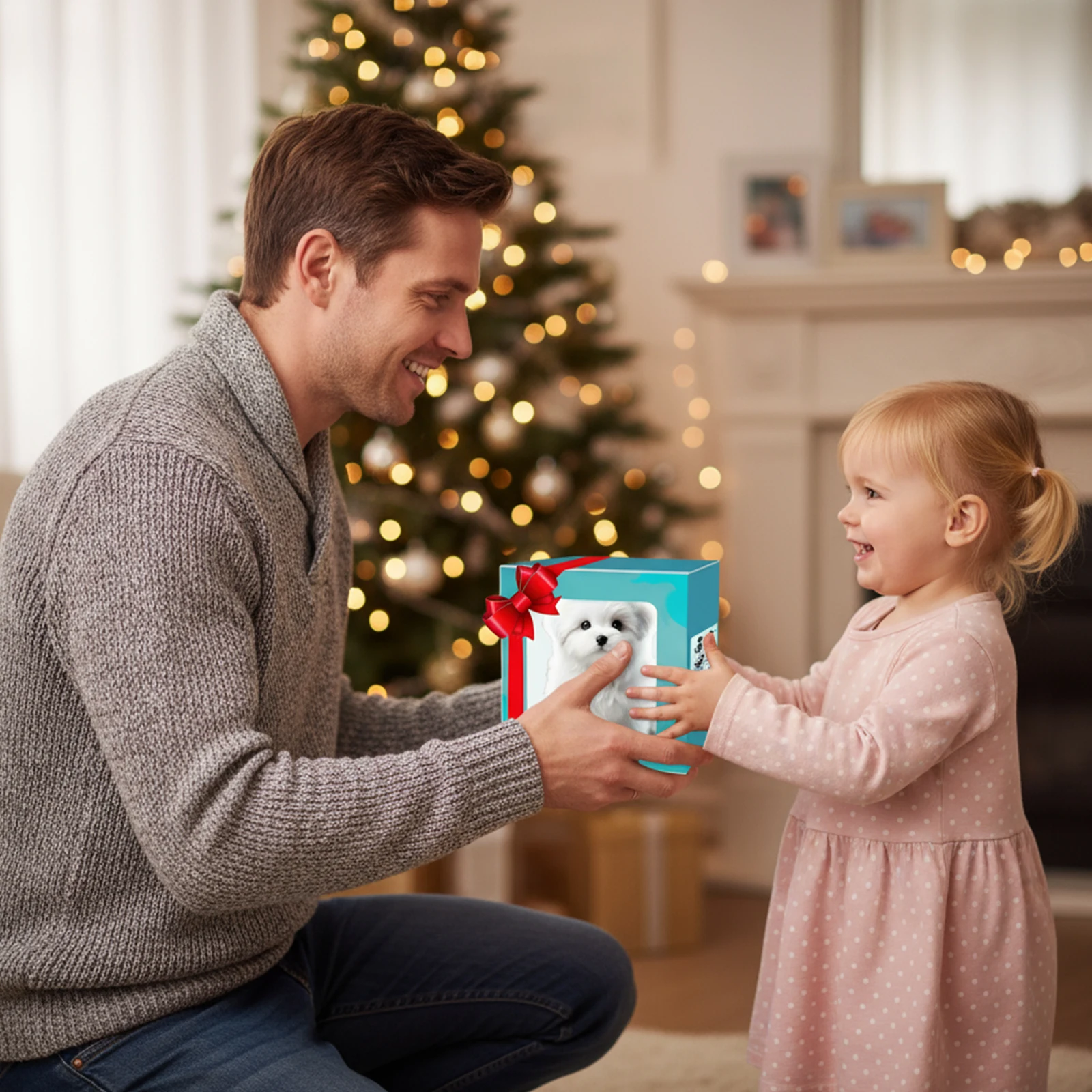 インタラクティブトイ 歩くリアルなぬいぐるみ犬 尻尾を振る 電子インタラクティブドッグ 女の子と男の子向け