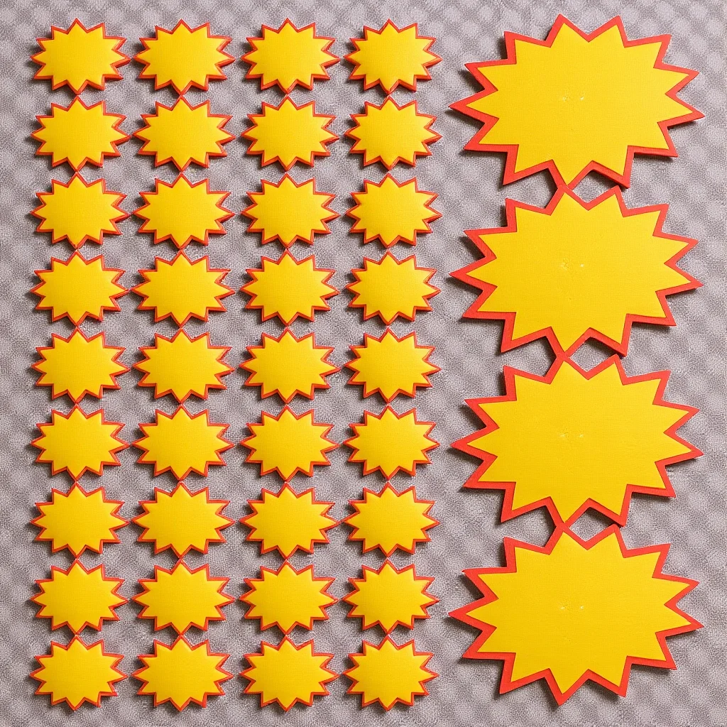 Cartellini dei prezzi del negozio al dettaglio da 100 pezzi Piccoli cartelli al dettaglio Materiale Facile da scrivere Cartellini dei prezzi per applicazioni versatili