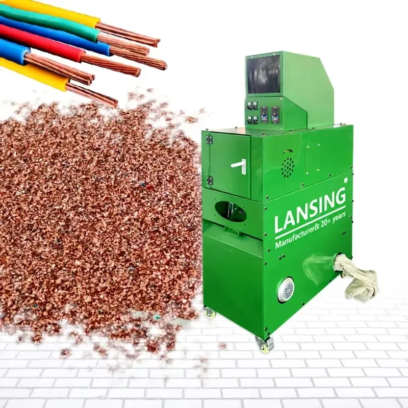 LX-150 Upgrade Cable Granulator Mini Recycling Machine Scrap Copper Wire Complete unit 2300EUR