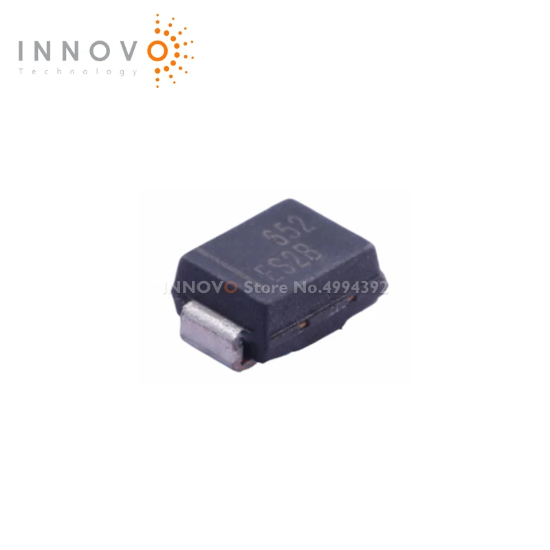 

INNOVO 10pcs/lot ES2B-13-F ES2B 100V 2A SMB free shipping New original