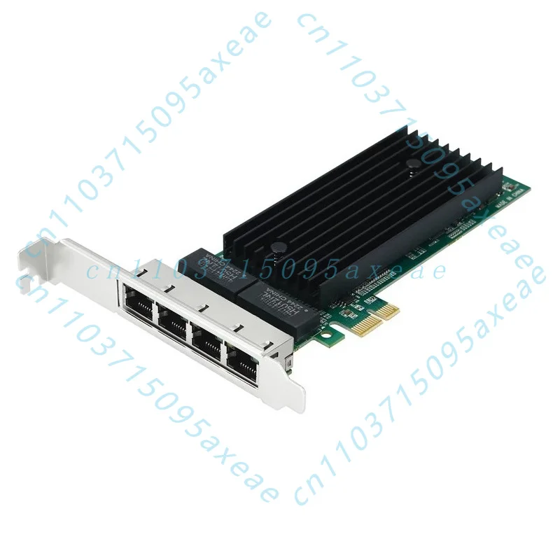 For Intel 82576 Chip PCI-E X1 Quad Port Gigabit Ethernet Network Interface Card NIC 4x RJ45 10/100/1000Mbps