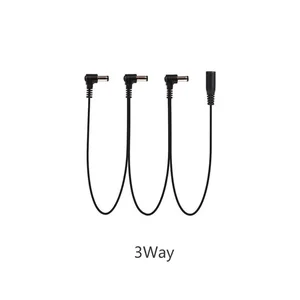 Miwayer cabo de corrente margarida 1 a 2 3 5 6 8 10 maneiras pedal de efeito de guitarra acessório 9v dc adaptador plug cabo de alimentação 6 principais vendas cabo pedal - №4