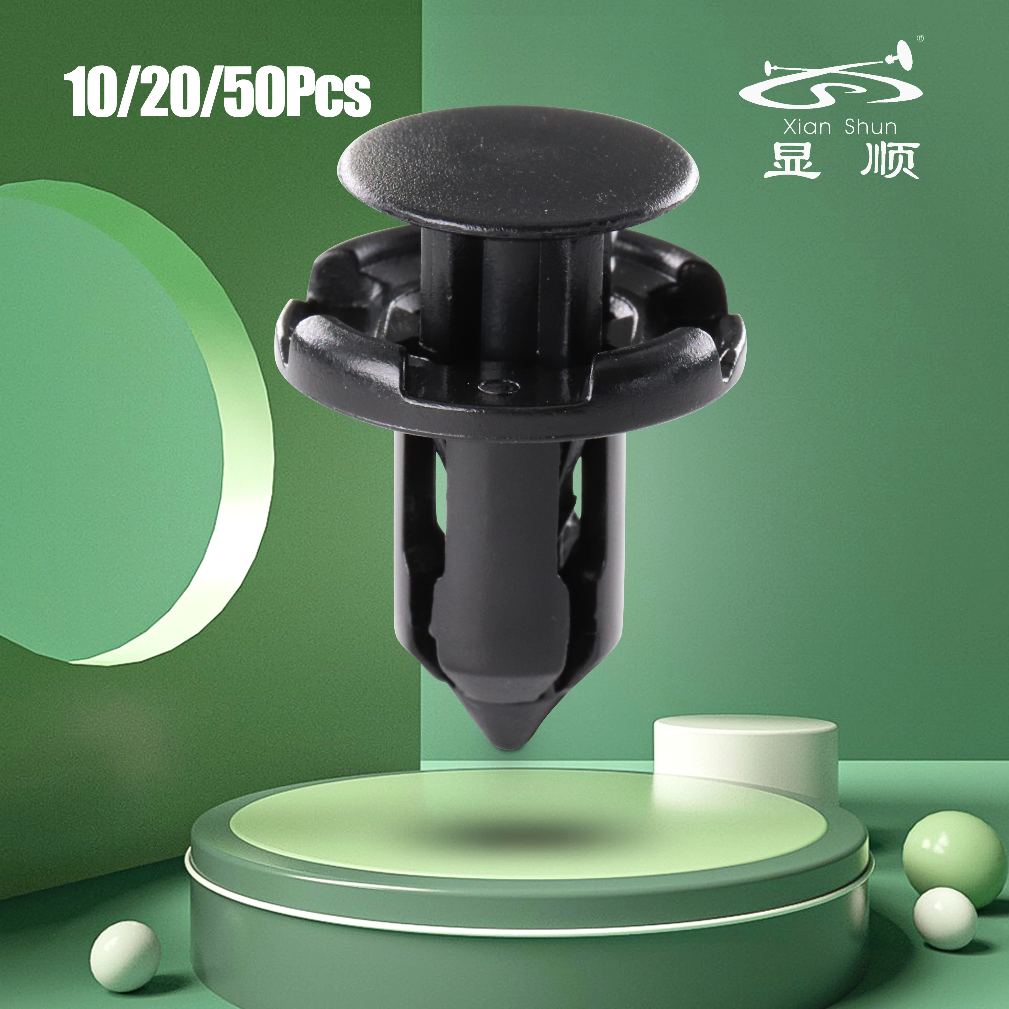 

10/20/50Pcs Black POM Fender Bumper Interior Replacement Parts Car Fastening Clips MR200300 TQ696D09 09640004 B142803911