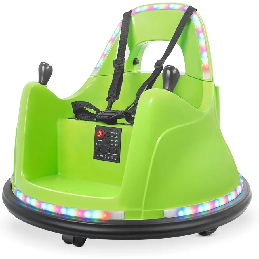 

Детский электромобиль-бампер с Wi-Fi для малышей 1.5-6 лет, 2 скорости, 12В, с пультом ДУ и управлением через приложение