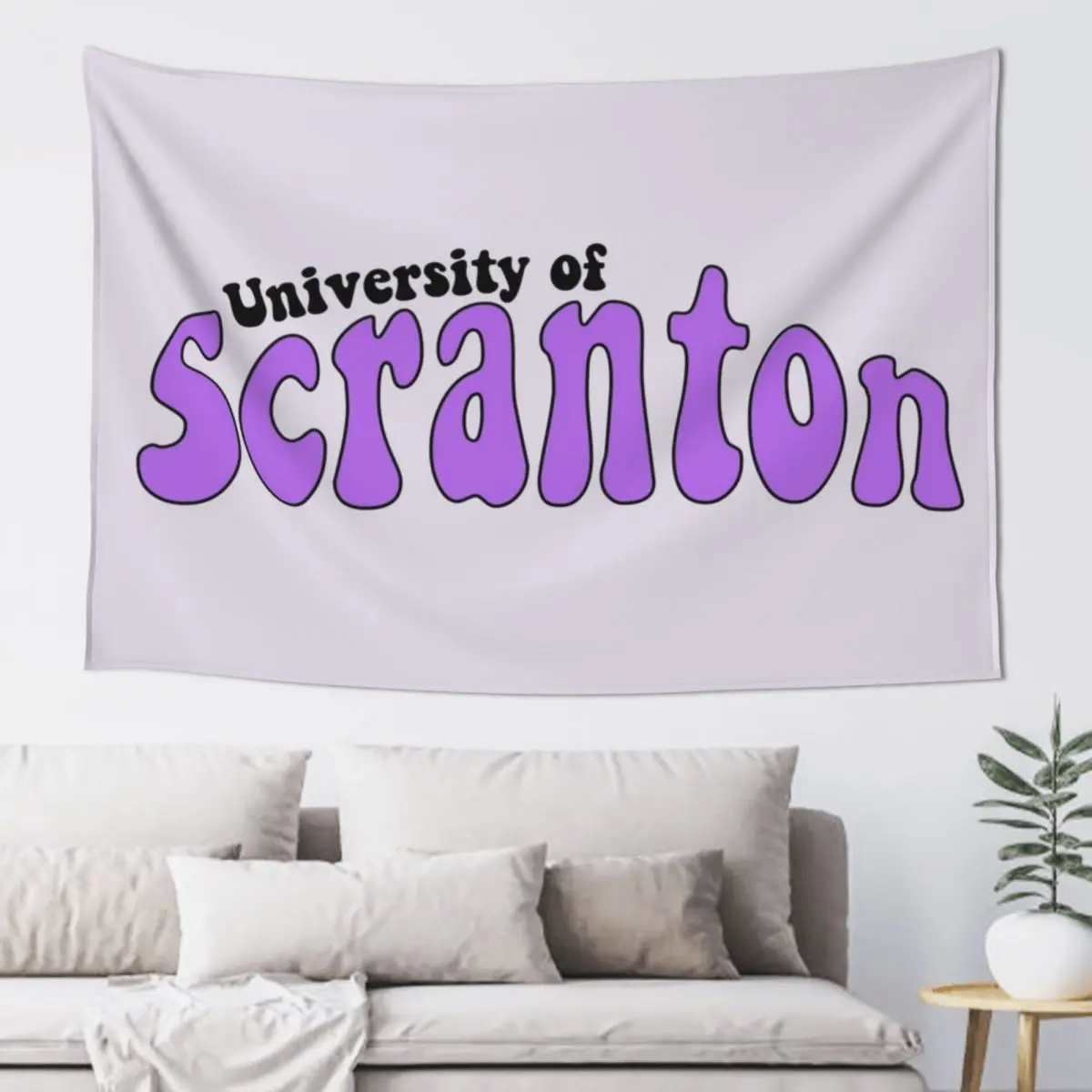 

University of Scranton - Groovy 2 Tapestry Room Decorations Wallpaper Tapestry