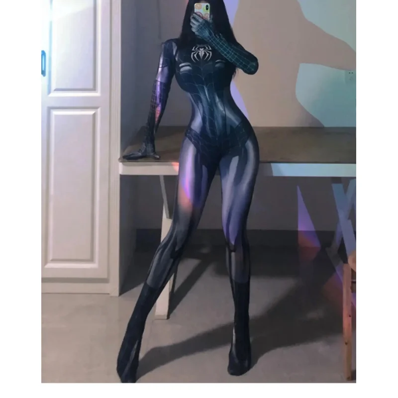 Zentai imbibé pour femmes, combinaison de héros Sexy Smile, combinaison complète Zentai imbibée, costume Nette, robe de soirée de carnaval