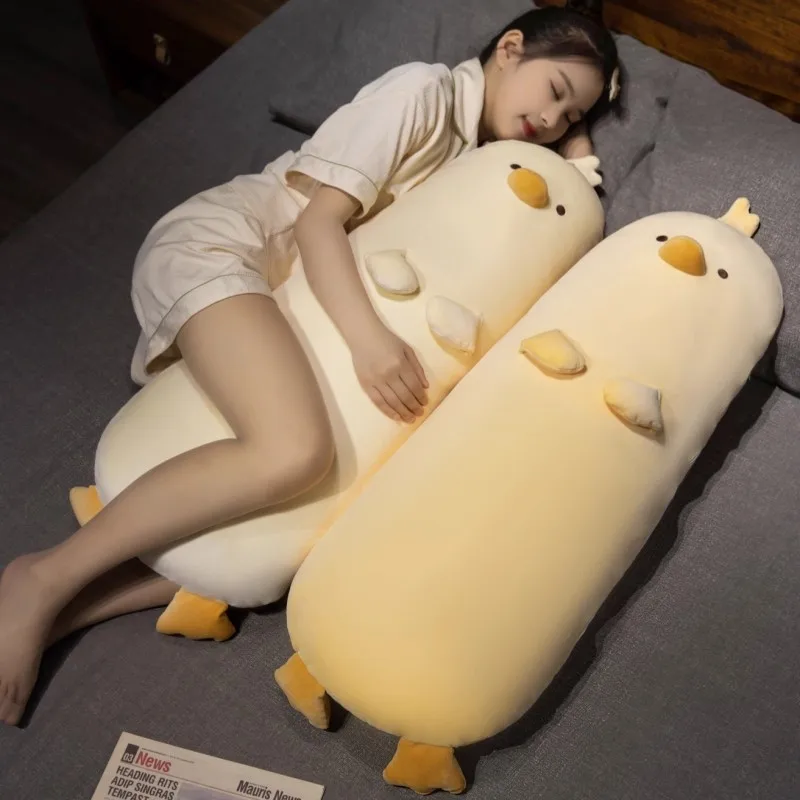 

Очаровательная длинная плюшевая игрушка-подушка для девочек, съемный чехол, мягкий наполнитель из ПП хлопка