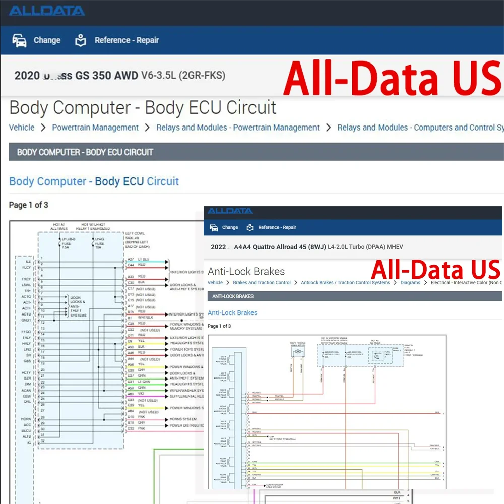 NUEVO Software de Reparación d - Workshop Tools Diagram reseña y precio