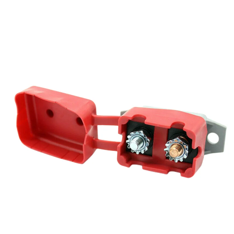 10-50A Amp 12v Circuit Breaker and Cover Dual Battery Fuse Automatic Auto Reset