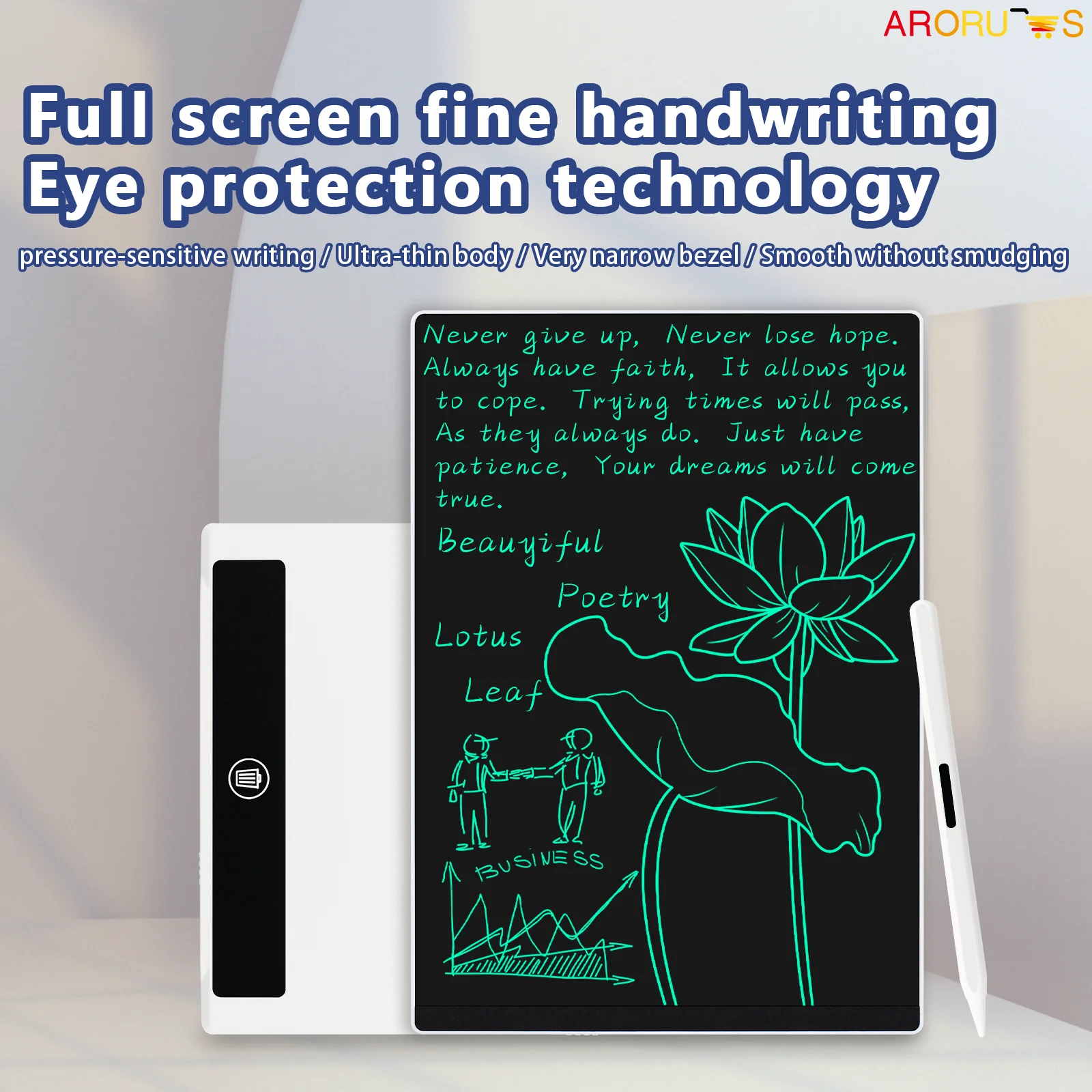 11.5 Inch Full Screen Superfine Handwriting LCD Writing Tablet Drawing Board Electronic Superfine Notepads Educational Kids Toys