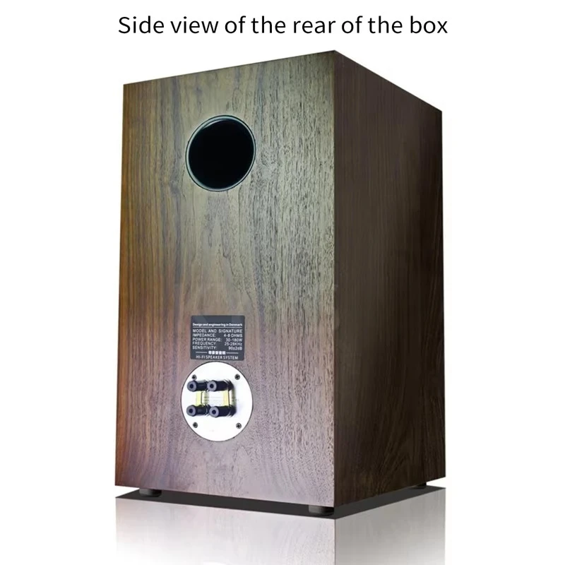 

Best Sound Home Audio HIFI Speaker Bookshelf Wooden Speakers Case Passive None-Battery Lossless for Home Theater