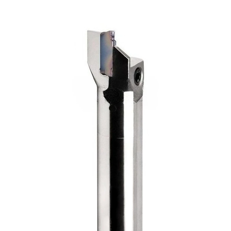 Face Grooving Tool, Bore Face Grooving Tool Holder MAH325, Large Depth Round Shank, Flat & Radius CNC Turning Tool