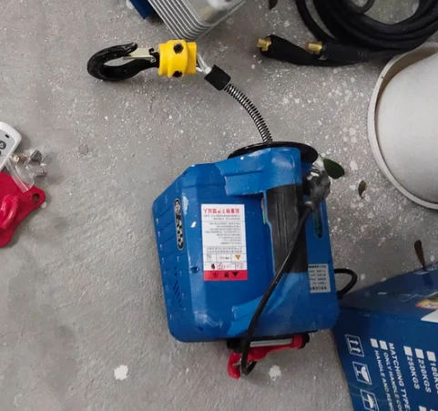 

Электрическая лебедка 3 в 1, 1100 фунтов. Беспроводной пульт дистанционного управления, кабельный пульт, 220 В, подъем 16 футов/мин, защита от перегрузки, для подъема