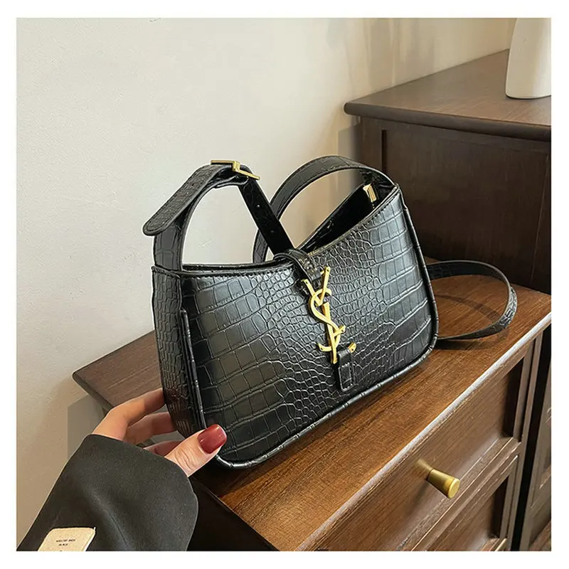 

Advanced Sense Of Women's Bag Luxury Designer 2024 New Joker Underarm Purser Ladies Fashion Baguette Shoulder Messenger Handbag