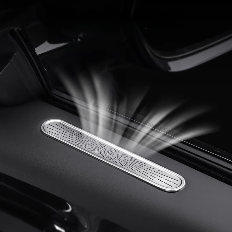 For Changan AVATR 06 07 12 2024 2025 2026 Car Door Air Conditioning AC Vent Protector Cover Stainless Steel Interior Accessories
